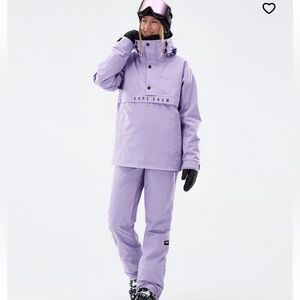 DOPE Woman’s Con W Ski Pants In Faded Violet Size Large.
